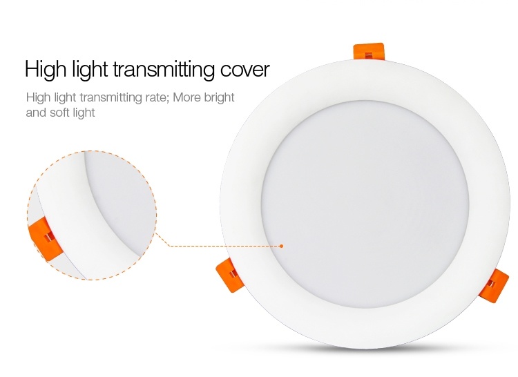 MiBoxer LED Downlighter 18w RGB + CCT, 2.4Ghz, 1500 Lumen, Gatmaat 150mm, 2 Jaar Garantie - FUT065, foto 5 van 6