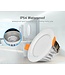 MiBoxer LED Downlighter 6w RGB + CCT, 2.4Ghz, 550 Lumen, IP54, Gatmaat 100mm, 2 Jaar Garantie - FUT063
