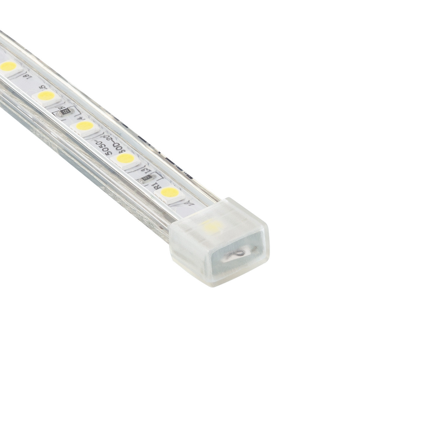 Eindkapje voor éénkleurige 220V LED Slang, foto 2 van 3