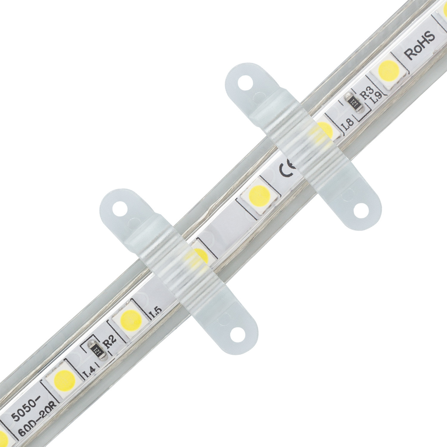 Montagebeugel voor éénkleurige LED Slang 220v, foto 2 van 2