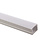 Aluminium Profiel met Milky deksel  voor Eénkleurig Led slang 220v | Lengte: 1 Meter