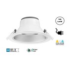 CCT Reflector Led Downlighter 20w, 1700-2000 Lumen, gatmaat Ø145mm, UGR19, Stekkerklaar, 3 Jaar Garantie