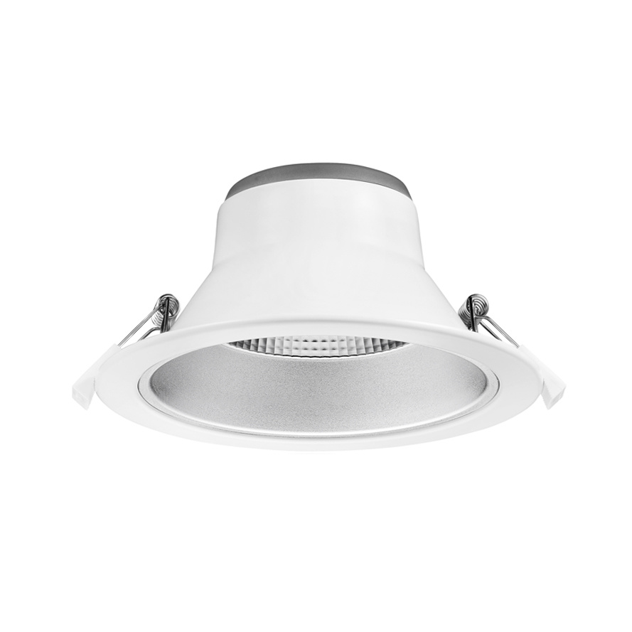 CCT Reflector Led Downlighter 20w, 1700-2000 Lumen, gatmaat Ø195mm, UGR19, Stekkerklaar, 3 Jaar Garantie, foto 4 van 4
