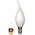 E14 Filament Kaarslamp met Tip 1,6w Milky, 150 Lumen, 2100K Flame, 2 Jaar Garantie