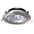 Inbouw LED Spot 5w Flat, 450 Lumen, 2700K, Kantelbaar, IP44, Dimbaar, CRI90, Staal Armatuur, Gatmaat 72mm, 2 Jaar Garantie