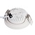 Inbouw LED Spot 5w Flat, 450 Lumen, Dim To Warm, Kantelbaar, IP44, Dimbaar, CRI90, Wit Armatuur, Gatmaat 72mm, 2 Jaar Garantie