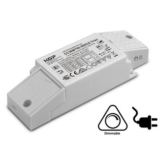 Triac Dimbare Kegu LED Driver , Dip-switch 700-900 Ma, Max: 28-36watt, Stekkerklaar, 3 Jaar Garantie