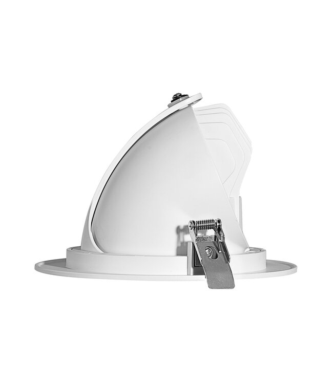 LED Banaanspot 38w, CCT (3000K/4000K/5700K), 4350 lm (114lm/w), Samsung LED, Flikkervrije Lifud Driver, Gatmaat 165mm, CRI90, Wit, 3 Jaar Garantie