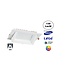 LED Etalage Spot 20w, 2600 lm (130lm/w), Samsung LED, Lifud Driver, Gatmaat 230x130mm, CRI90, Wit, 3 Jaar Garantie