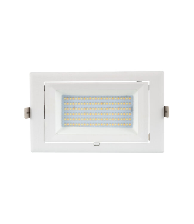 LED Etalage Spot 20w, 2600 lm (130lm/w), Samsung LED, Lifud Driver, Gatmaat 230x130mm, CRI90, Wit, 3 Jaar Garantie