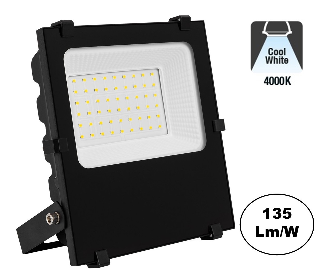 PRO LED Floodlight 30w, 4050 Lumen, IP65, 2 Jaar garantie