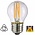 E27 Filament Bollamp 4w, 380 Lumen, 2200K Flame, Dimbaar, 2 jaar garantie