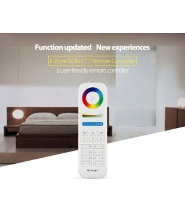 MiBoxer Afstandsbediening RGB+CCT, 8-Zone