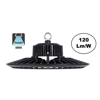 Budget LED High Bay Ufo 150w, 18000 Lumen (120lm/w), IP65, 2 Jaar Garantie