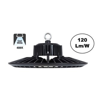 Budget LED High Bay Ufo 200w, 24000 Lumen (120lm/w), IP65, 2 Jaar Garantie