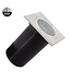 Inbouw Grondspot Vierkant met GU10 Fitting, 230V, IP67, IK10, RVS