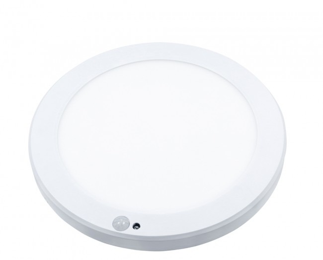 Led Inbouw/Opbouw Downlighter 18w, Ø220mm, 1600-1800 Lumen, CCT, IP20, Met bewegingssensor, 2 Jaar Garantie, foto 5 van 6