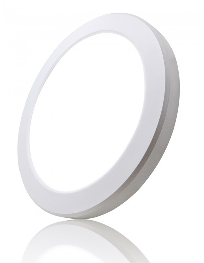 Led Inbouw/Opbouw Downlighter 15w, Ø220mm, 1350-1500 Lumen, CCT, IP20, Dimbaar, 2 Jaar Garantie, foto 6 van 6