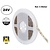 UITVERKOOP: Led Strip ROL 5 Meter 5050SMD, 13,6w/m, 60 led/m, 1320Lm/m, 3000K Warm wit, 24v, IP65, 10mm