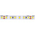 UITVERKOOP: Led Strip ROL 5 Meter 2835SMD, 10,5w/m, 120 led/m, 1100Lm/m, 6000K Daglicht wit, 24v, IP20, 8mm
