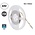 UITVERKOOP: Led Strip ROL 5 Meter 2835SMD, 10,5w/m, 120 led/m, 1100Lm/m, 6000K Daglicht wit, 24v, IP20, 8mm