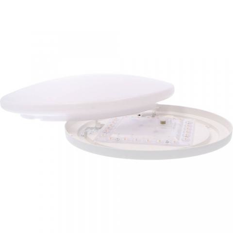 Led Plafonnière 12w, 1100 Lumen, IP44, Ø250mm, 2 jaar garantie, foto 3 van 6