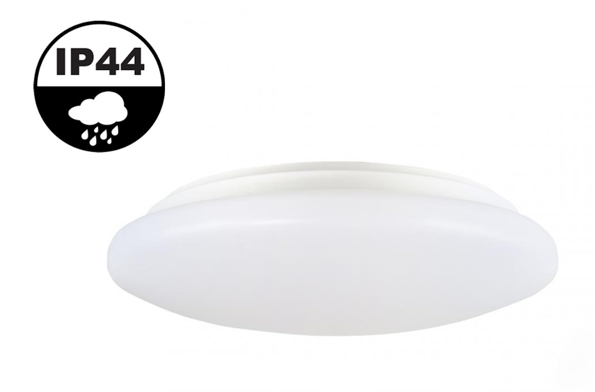 Led Plafonnière 18w, 1600 Lumen, IP44, Ø370mm, 2 jaar garantie, foto 2 van 6