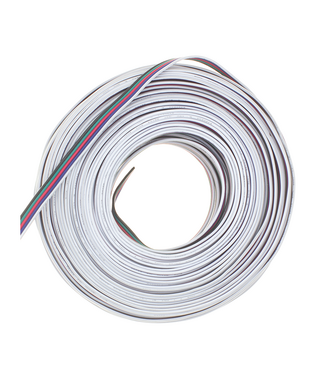 Led Strip Snoer 5 Aderig (ZRGBW). Prijs per Meter