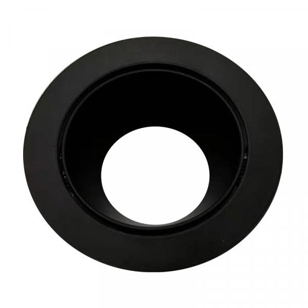 Led Spot Armatuur Zwart, Verdiept, Kantelbaar, IP20, Kliksysteem. Zaagmaat 72mm, foto 3 van 5