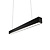 Led Linear Lamp 120cm, 30w, 3000 Lumen (100lm/w), Zwartkleurige Behuizing, 3 Jaar Garantie