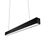 UITVERKOOP: Led Linear Lamp 150cm, 40w, 4000 Lumen (100lm/w), 4000K Neutraal wit, Zwartkleurige Behuizing