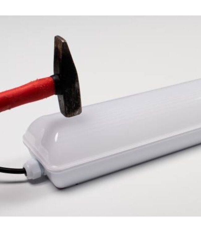 Galerij LED Verlichting instelbaar in 3w/5w/7w/11w, 100-1000 Lumen, Lichtkleur instelbaar in 3000K/4000K/6000K, Met Bewegingssensor met terugdimfunctie, IP65, IK09, 2 Jaar Garantie