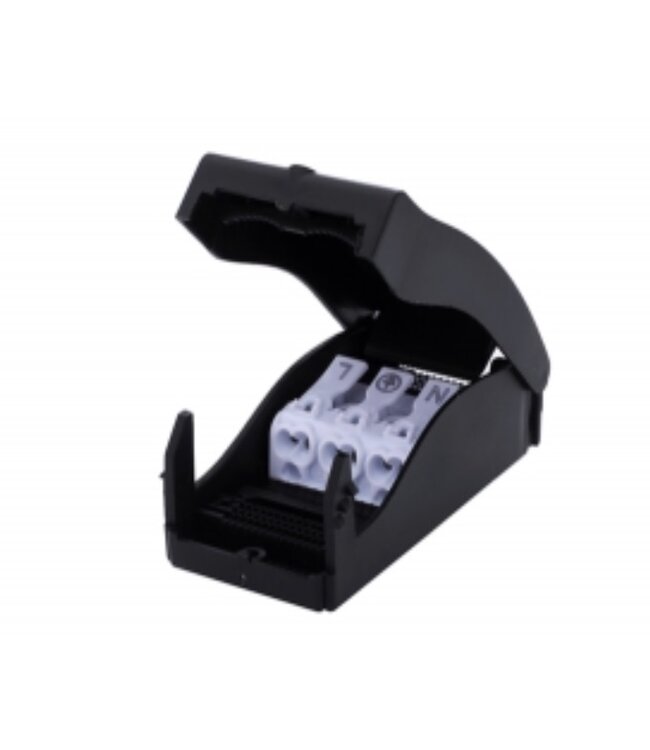 Inbouw LED Spot 4x3w CAB, 4x270 Lumen, 2700K, IP54, Dimbaar, CRI90, Wit Armatuur, Gatmaat 55mm, 2 Jaar Garantie