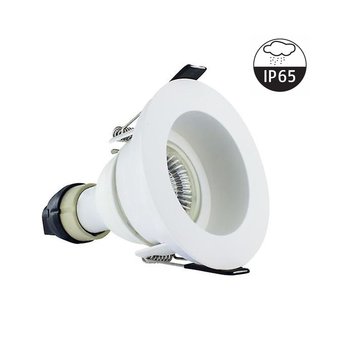 Led Spot Armatuur Verdiept Wit, IP65, Incl. GU10 Fitting