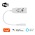 Smart Wifi LED Strip Controller 12v (48w) - 24v (96w) voor éénkleurige LED Strips, Werkt via TUYA App / Google Assistant / Amazon Alexa