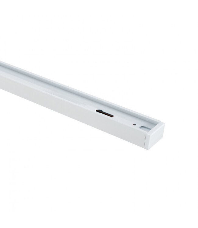 1 Fase Rail 2 wire - Wit - Incl. Voeding en Eindkap - Tot 3 Meter leverbaar