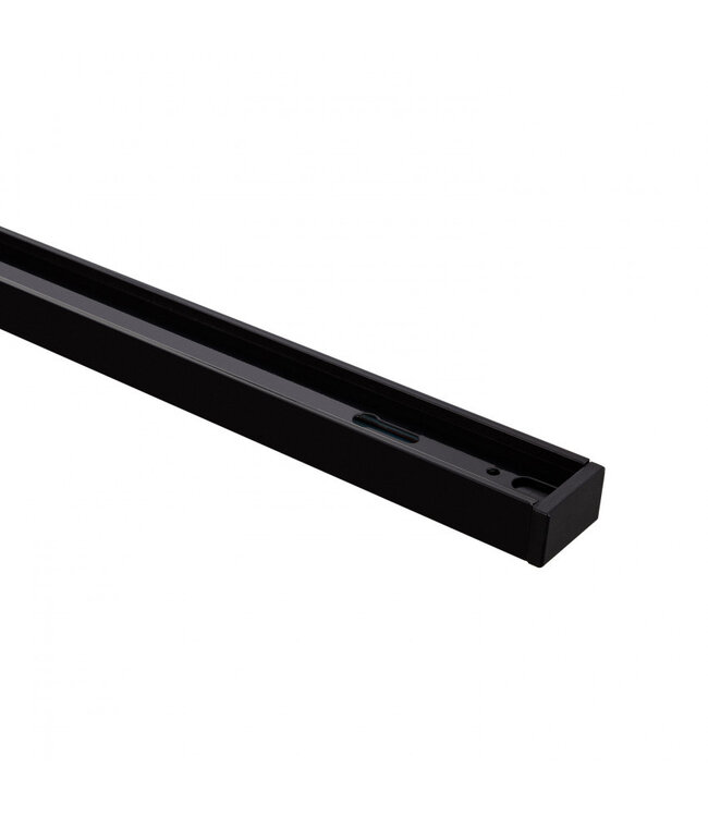 1 Fase Rail 2 wire - Zwart - Incl. Voeding en Eindkap - Tot 3 Meter leverbaar