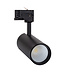 3 Fase Rail Spot Bert 30w, CCT instelbaar, 3000 Lumen, Lifud Driver, Zwartkleurige behuizing, 3 Jaar Garantie