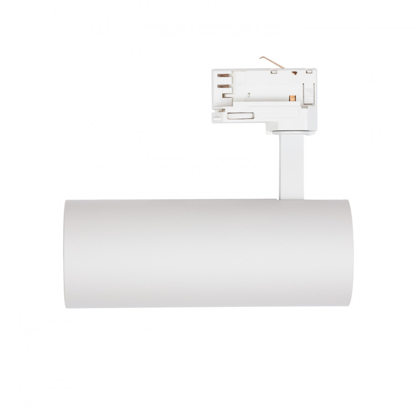 3 Fase Rail Spot Bert 30w, CCT instelbaar, 3000 Lumen, Lifud Driver, Witkleurige behuizing, 3 Jaar Garantie, foto 2 van 6
