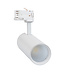 3 Fase Rail Spot Bert 30w, CCT instelbaar, 3000 Lumen, Lifud Driver, Witkleurige behuizing, 3 Jaar Garantie
