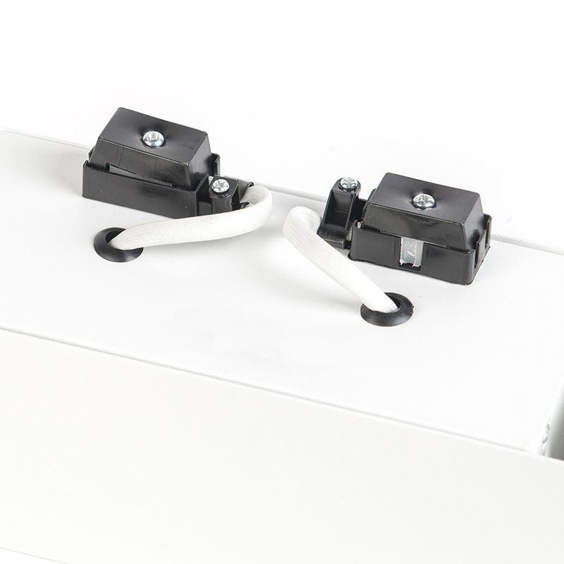 Trimless Inbouw Spot Armatuur, gatmaat 189x89mm, Wit, incl. Stucrand (2x GU10 50mm spot), foto 4 van 6