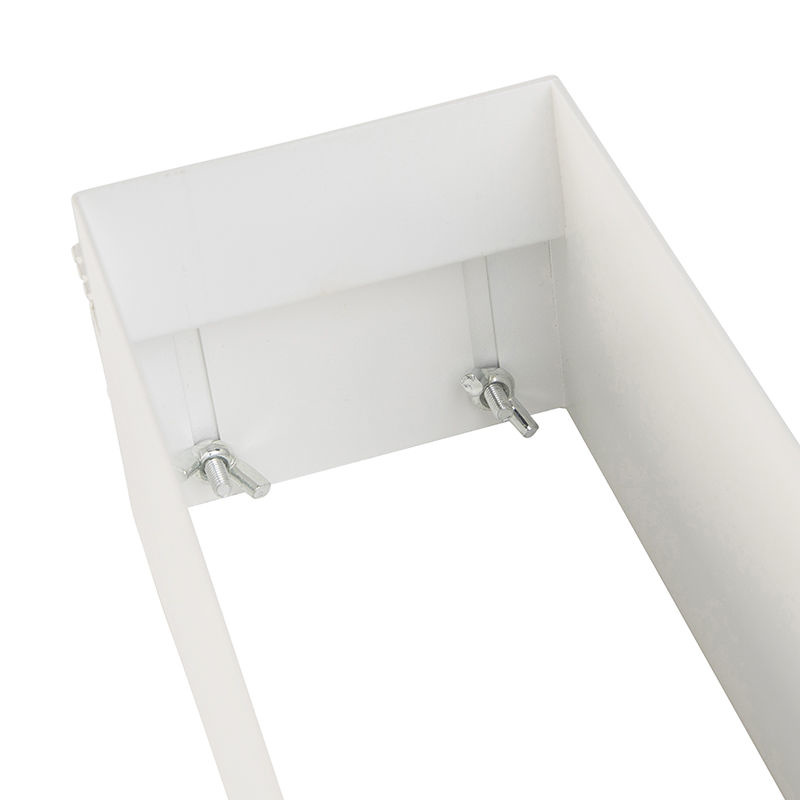 Trimless Inbouw Spot Armatuur, gatmaat 270x89mm, Wit, incl. Stucrand (3x GU10 50mm spot), foto 6 van 6