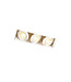 Trimless Inbouw Spot Armatuur, gatmaat 270x89mm, Wit, incl. Stucrand (3x GU10 50mm spot)