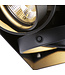 Trimless Inbouw Spot Armatuur, gatmaat 300x157mm, Zwart, incl. Stucrand (2x GU10 AR111 spot)