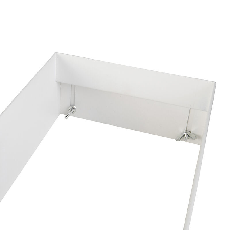 Trimless Inbouw Spot Armatuur, gatmaat 450x157mm, Wit, incl. Stucrand (3x G53 AR111 spot), foto 5 van 6