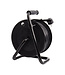 Kabelhaspel 25 meter + 4x Schuko 16A 220-250VAC , Snoerdikte: 3x 1,5mm2, Max: 1100/ 3200W, IP20, inclusief kinderbeveiliging en overspanningsbeveiliging