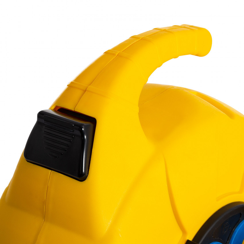 Automatische Kabelhaspel Geel 15 meter + 4x Schuko 16A 220-250VAC , Snoerdikte: 3x 1,5mm2, Max: 1000/ 3000W, IP44 (Spatwaterbestendig), inclusief kinderbeveiliging en overspanningsbeveiliging, foto 6 van 6