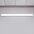 Led Linear Lamp 120cm met <UGR19 Diffuser, 40w, 4000 Lumen (100lm/w), Witkleurige Behuizing, (Optioneel Dimbaar), 3 Jaar Garantie