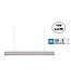Led Linear Lamp 120cm met <UGR19 Diffuser, 40w, 4000 Lumen (100lm/w), Zilverkleurige Behuizing, (Optioneel DImbaar), 3 Jaar Garantie