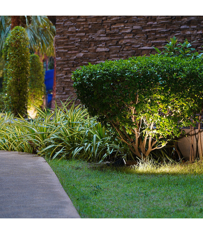 Aluminium Prikspot met GU10 Fitting, Zwart, IP65